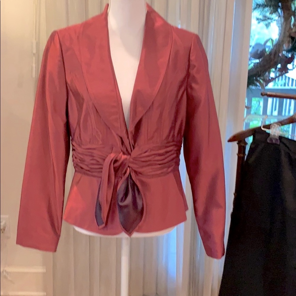 Suit both pants/dinner jacket elegant/sophisticated Larry Levine Sz 10 NWOT